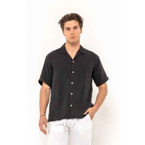 Πουκάμισο Jack n Jones μαύρο