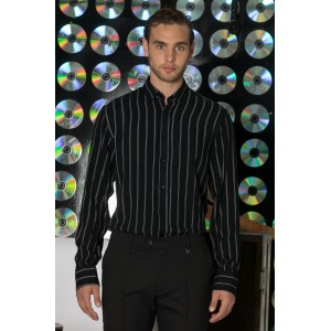 Πουκάμισο Vittorio μαύρο