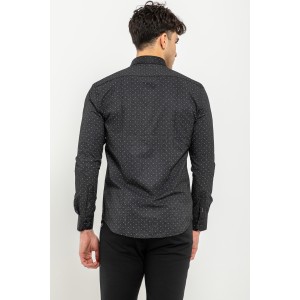 Πουκάμισο Dash n Dot μαύρο