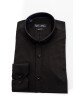 Πουκάμισο 19V69 Italia Versace Abbigliamento μαύρο SLIM FIT