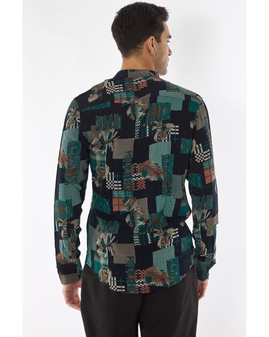 Πουκάμισο Vittorio Μαύρο SLIM FIT