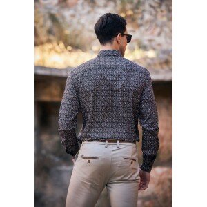 Πουκάμισο Vittorio μαύρο Πουκάμισο Vittorio μαύρο