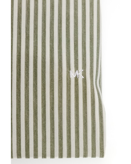 Πουκάμισο Michael Kors λαδί SLIM FIT