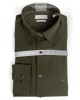 Πουκάμισο Michael Kors λαδί SLIM FIT