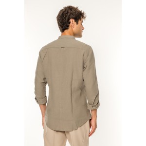 Πουκάμισο Vittorio λαδί