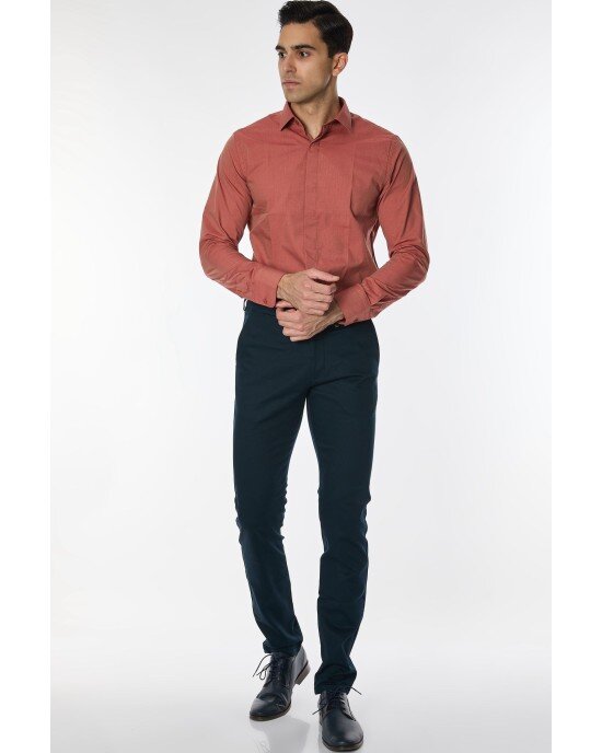 Πουκάμισο Vittorio Κεραμιδί SLIM FIT