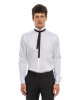 Πουκάμισο Karl Lagerfeld άσπρο OVERSHIRT