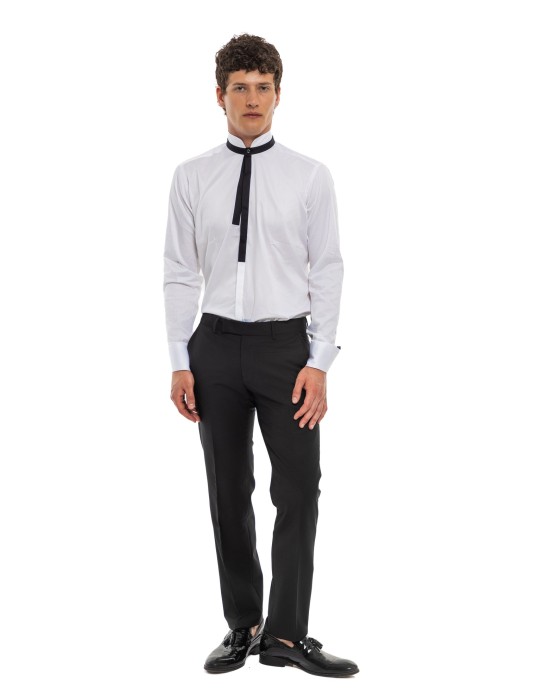Πουκάμισο Karl Lagerfeld άσπρο OVERSHIRT
