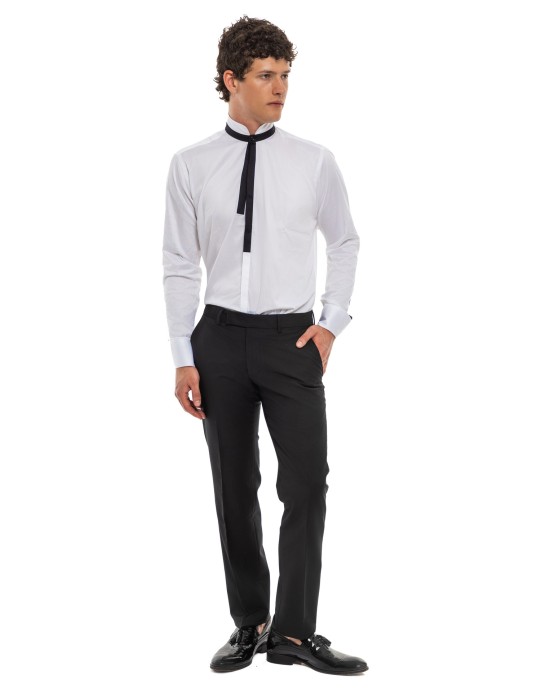Πουκάμισο Karl Lagerfeld άσπρο OVERSHIRT