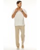 Πουκάμισα Vittorio άσπρη OVERSHIRT
