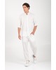 Πουκαμίσα Vittorio Miro άσπρο OVERSHIRT