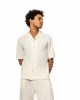 Πουκάμισο Vittorio Bareno άσπρη OVERSHIRT
