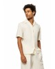 Πουκάμισο Vittorio Bareno άσπρη OVERSHIRT