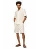 Πουκάμισο Vittorio Bareno άσπρη OVERSHIRT