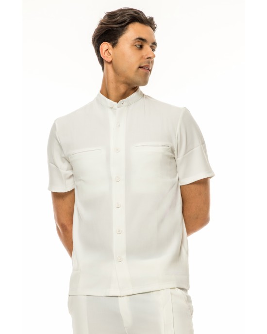 Overshirt Rebel άσπρο OVERSHIRT