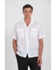 Πουκάμισο Vittorio άσπρο OVERSHIRT