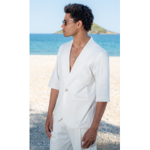 Πουκαμίσα Vittorio Jenoa άσπρο