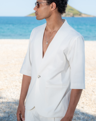 Πουκαμίσα Vittorio Jenoa άσπρο