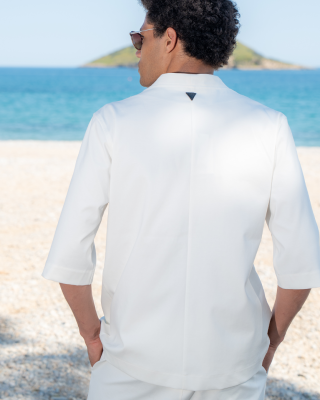 Πουκαμίσα Vittorio Jenoa άσπρο