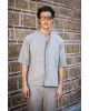 Πουκαμίσα Montavero μπεζ OVERSHIRT
