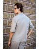 Πουκαμίσα Montavero μπεζ OVERSHIRT