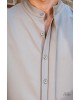 Πουκαμίσα Montavero μπεζ OVERSHIRT