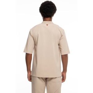 Πουκαμίσα Vittorio Mare μπεζ Πουκαμίσα Vittorio Mare μπεζ