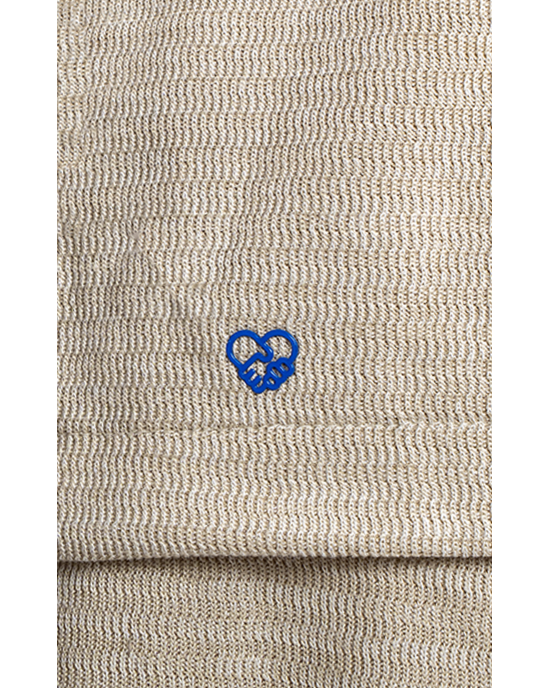 Πουκαμίσα Diverse μπεζ OVERSHIRT