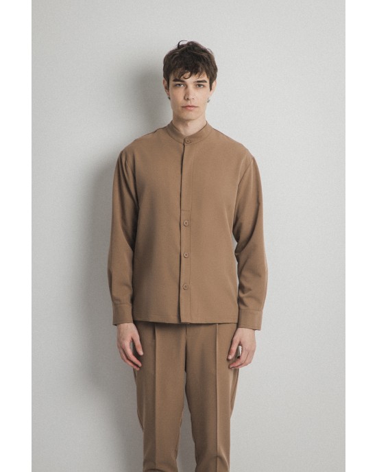 Overshirt Montavero μπεζ OVERSHIRT