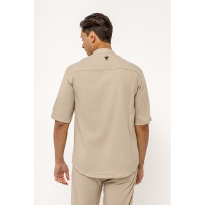 Πουκάμισο Vittorio Santo μπεζ Πουκάμισο Vittorio Santo μπεζ