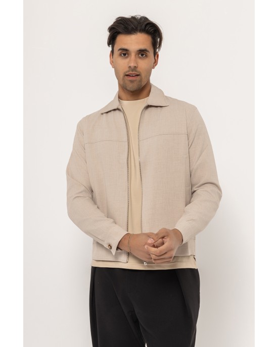 Πουκαμίσα Vittorio Parma γκρι OVERSHIRT