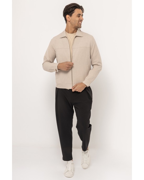 Πουκαμίσα Vittorio Parma γκρι OVERSHIRT
