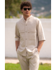 Πουκαμίσα Vittorio Bosa μπεζ OVERSHIRT