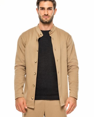 Overshirt Rebel μπεζ