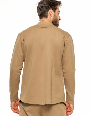 Overshirt Rebel μπεζ