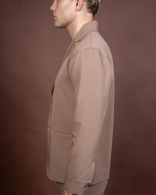 Overshirt Montavero μπεζ