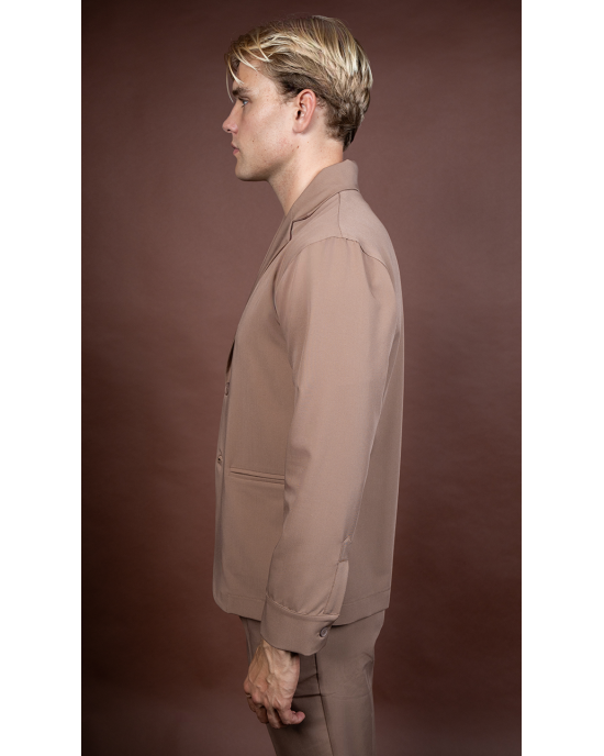 Overshirt Montavero μπεζ OVERSHIRT