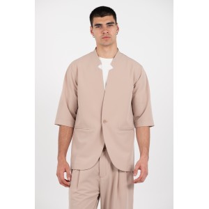 Πουκάμισο Vittorio Alberto μπεζ Πουκάμισο Vittorio Alberto μπεζ