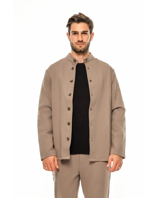 Overshirt Rebel μπεζ OVERSHIRT