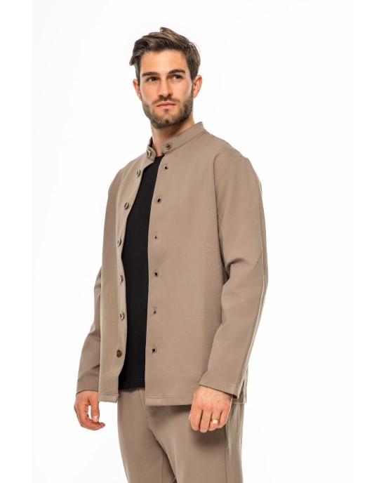 Overshirt Rebel μπεζ OVERSHIRT