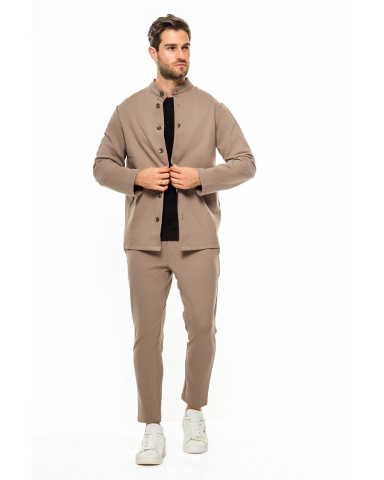 Overshirt Rebel μπεζ OVERSHIRT