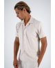 Πουκαμίσα Diverse μπεζ OVERSHIRT