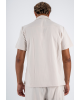 Πουκαμίσα Diverse μπεζ OVERSHIRT