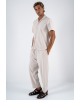 Πουκαμίσα Diverse μπεζ OVERSHIRT