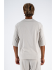 Πουκαμίσα Diverse μπεζ OVERSHIRT