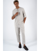 Πουκαμίσα Diverse μπεζ OVERSHIRT