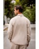 Overshirt Vittorio Arezzio μπεζ OVERSHIRT