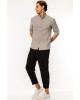 Πουκάμισο Vittorio Agrate μπεζ OVERSHIRT