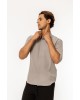 Πουκάμισο Vittorio Agrate μπεζ OVERSHIRT