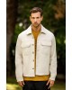 Overshirt Vittorio Mozzio μπεζ OVERSHIRT